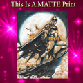 Batman Art Illustration Hard Signed 8.5x11in Fine Art PRINT