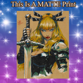 Magik Art Illustration Hard Signed 8.5x11in Fine Art PRINT