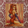 Jessica Rabbit Art Illustration Hard Signed 8.5x11in Fine Art PRINT