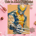 Wolverine Art Illustration Hard Signed 8.5x11in Fine Art PRINT