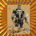 Punisher Art Illustration Hard Signed 8.5x11in Fine Art PRINT
