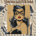 Catwoman Art Illustration Hard Signed 8.5x11in Fine Art PRINT