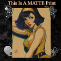 Faye Valentine Art Illustration Hard Signed 8.5x11in Fine Art PRINT