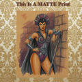 Evil Lyn Art Illustration Hard Signed 8.5x11in Fine Art PRINT