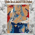 Morrigan Aensland Art Illustration Hard Signed 8.5x11in Fine Art PRINT