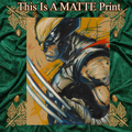 Wolverine Art Illustration Hard Signed 8.5x11in Fine Art PRINT