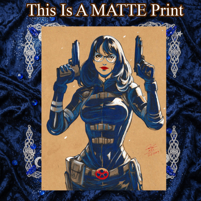 Baroness Art Illustration Hard Signed 8.5x11in Fine Art PRINT