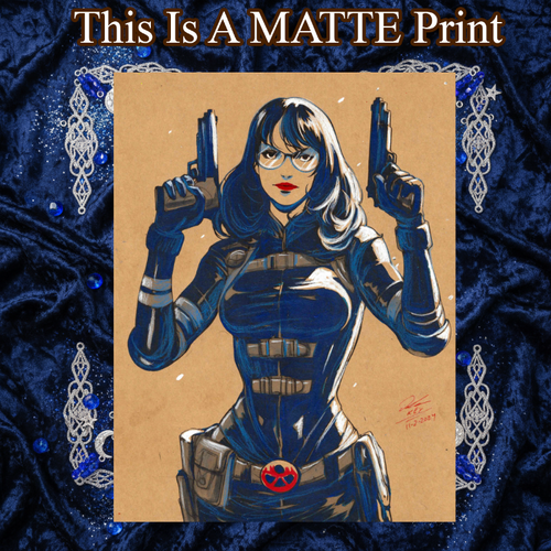 Baroness Art Illustration Hard Signed 8.5x11in Fine Art PRINT