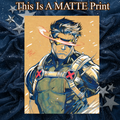 Cyclops Art Illustration Hard Signed 8.5x11in Fine Art PRINT