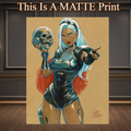 OC Art Illustration Hard Signed 8.5x11in Fine Art PRINT
