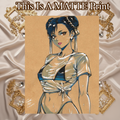 Chun Li Art Illustration Hard Signed 8.5x11in Fine Art PRINT