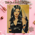 X-23 Art Illustration Hard Signed 8.5x11in Fine Art PRINT