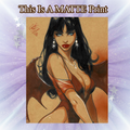 Vampirella Art Illustration Hard Signed 8.5x11in Fine Art PRINT