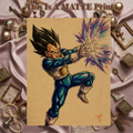 Vegita Art Illustration Hard Signed 8.5x11in Fine Art PRINT