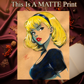 Gwen Stacy Art Illustration Hard Signed 8.5x11in Fine Art PRINT