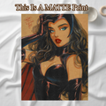 Scarlet Witch Art Illustration Hard Signed 8.5x11in Fine Art PRINT