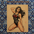 Baroness Art Illustration Hard Signed 8.5x11in Fine Art PRINT