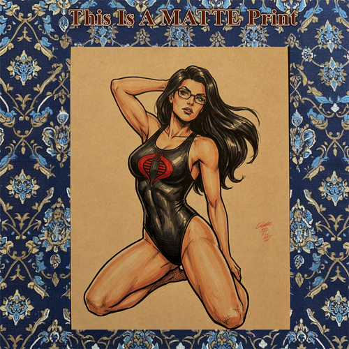 Baroness Art Illustration Hard Signed 8.5x11in Fine Art PRINT