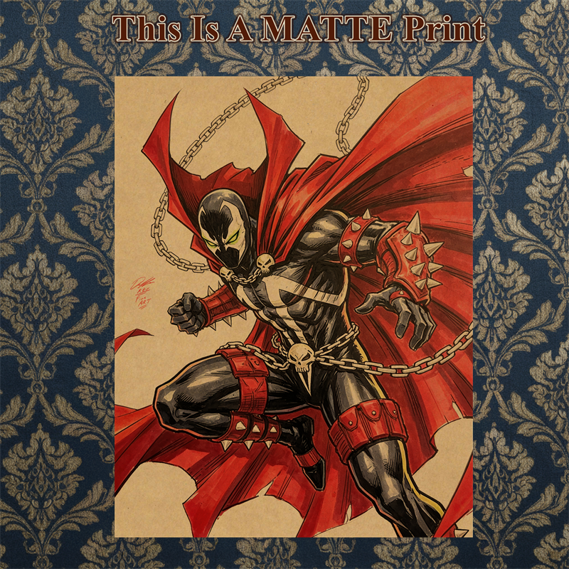 Spawn Art Illustration Hard Signed 8.5x11in Fine Art PRINT