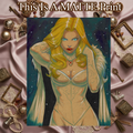 Emma Frost Art Illustration Hard Signed 8.5x11in Fine Art PRINT