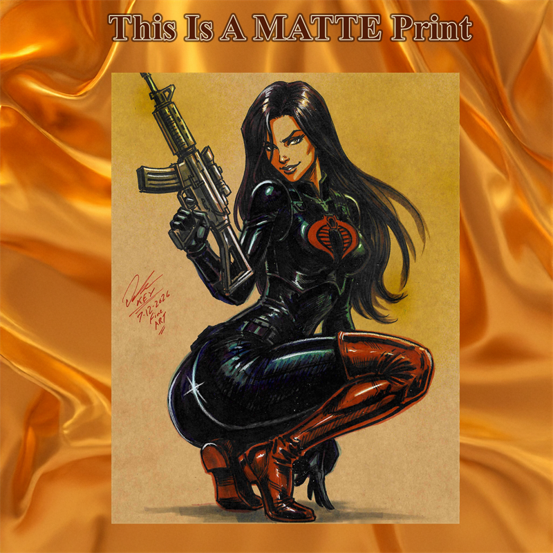 Baroness Art Illustration Hard Signed 8.5x11in Fine Art PRINT