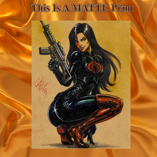 Baroness Art Illustration Hard Signed 8.5x11in Fine Art PRINT