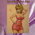 Annie Fanny Art Illustration Hard Signed 8.5x11in Fine Art PRINT