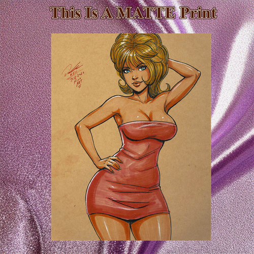 Annie Fanny Art Illustration Hard Signed 8.5x11in Fine Art PRINT