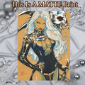 Lady Death Art Illustration Hard Signed 8.5x11in Fine Art PRINT