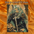 Lady Death Art Illustration Hard Signed 8.5x11in Fine Art PRINT