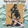 Psylocke Art Illustration Hard Signed 8.5x11in Fine Art PRINT