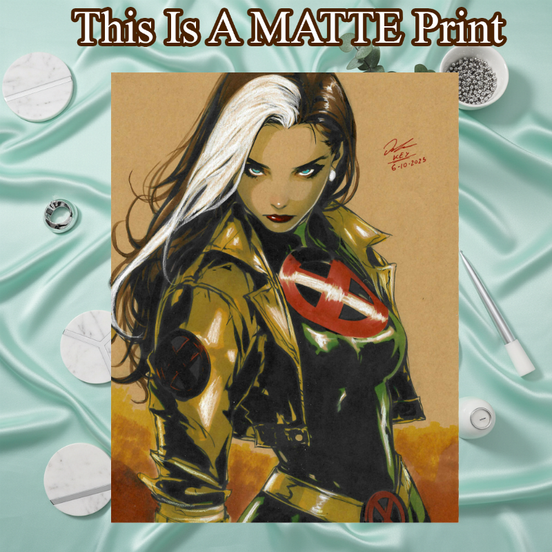 Rogue Art Illustration Hard Signed 8.5x11in Fine Art PRINT