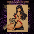 Vampirella Art Illustration Hard Signed 8.5x11in Fine Art PRINT