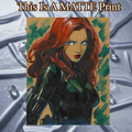 Black Widow Art Illustration Hard Signed 8.5x11in Fine Art PRINT