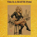 Black Canary Art Illustration Hard Signed 8.5x11in Fine Art PRINT