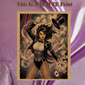 Zatanna Art Illustration Hard Signed 8.5x11in Fine Art PRINT