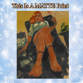 Mary Jane Art Illustration Hard Signed 8.5x11in Fine Art PRINT