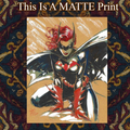 Batgirl Art Illustration Hard Signed 8.5x11in Fine Art PRINT