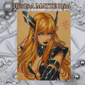 Magik Art Illustration Hard Signed 8.5x11in Fine Art PRINT