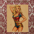 OC Art Illustration Hard Signed 8.5x11in Fine Art PRINT
