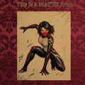 Silk Art Illustration Hard Signed 8.5x11in Fine Art PRINT