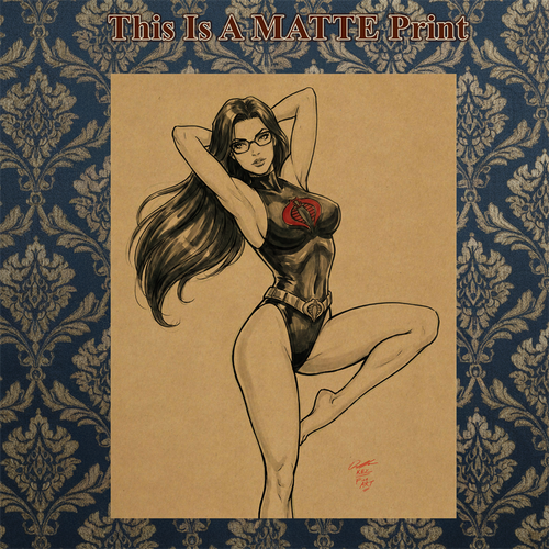 Baroness Art Illustration Hard Signed 8.5x11in Fine Art PRINT