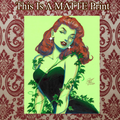 Poison Ivy Art Illustration Hard Signed 8.5x11in Fine Art PRINT