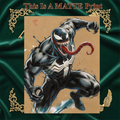 Venom Art Illustration Hard Signed 8.5x11in Fine Art PRINT