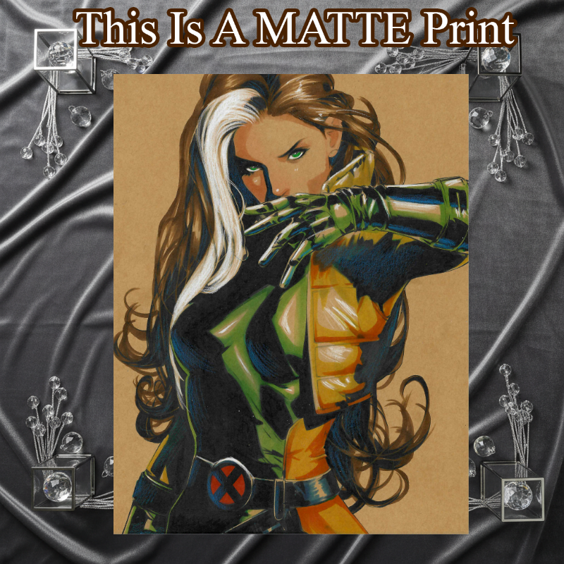 Rogue Art Illustration Hard Signed 8.5x11in Fine Art PRINT