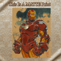 Ironman Art Illustration Hard Signed 8.5x11in Fine Art PRINT