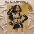 Tifa Lockhart Art Illustration Hard Signed 8.5x11in Fine Art PRINT