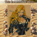 Black Canary Art Illustration Hard Signed 8.5x11in Fine Art PRINT