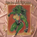 She Hulk Art Illustration Hard Signed 8.5x11in Fine Art PRINT