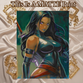 Psylocke Art Illustration Hard Signed 8.5x11in Fine Art PRINT
